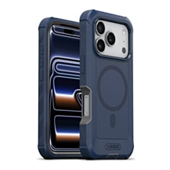 xBase by PowerPeak Boulder Heavy-Duty MagSafe Protective Case for iPhone 17 Pro Max / 18 Pro Max (Blue) (Only Ground Shipping)