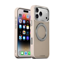 xBase by PowerPeak DuoHybrid with Kickstand MagSafe Protective Case (Pink) for iPhone 17 Pro Max / 18 Pro Max (Only Ground Shipping)
