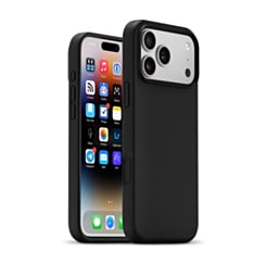 xBase by PowerPeak MagSafe Compatible Silicone Case (Black) for iPhone 17 Pro Max / 18 Pro Max (Only Ground Shipping)