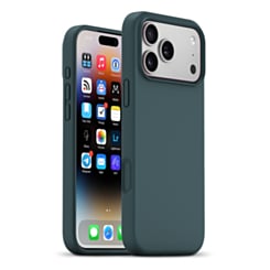 xBase by PowerPeak MagSafe Compatible Silicone Case (Green) for iPhone 17 Pro Max / 18 Pro Max (Only Ground Shipping)