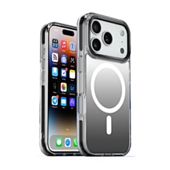 xBase by PowerPeak DuoHybrid MagSafe Compatible Case (Silver & Black) for iPhone 17 Pro / 18 Pro (Only Ground Shipping)