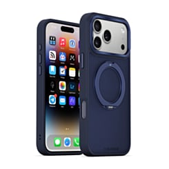 xBase by PowerPeak DuoHybrid with Kickstand MagSafe Protective Case (Navy Blue) for iPhone 17 Pro / 18 Pro (Only Ground Shipping)