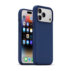 xBase by PowerPeak Liquid Silicone Gel / Rubber MagSafe (Navy Blue) for iPhone 17 Pro / 18 Pro (Only Ground Shipping)