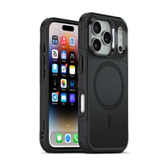 xBase by PowerPeak ProTech MagSafe Compatible Rugged Armor Protective Case (Black) for iPhone 17 Pro / 18 Pro (Only Ground Shipping)