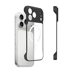 xBase by PowerPeak Minimalist Series MagSafe Compatible Bumper Case (Black) for iPhone 17 Pro Max / 18 Pro Max (Only Ground Shipping)