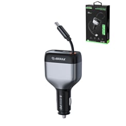 Esoulk USB C Car Charger (3ft) (81W) (GRAY) (Only Ground Shipping)