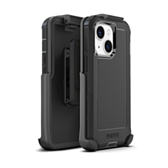 xBase Boulder Heavy-Duty MagSafe Protective Case for iPhone 13 / 14 with Belt Clip (BLACK) (Only Ground Shipping)