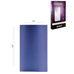ProtectionPro - Blank Brushed Blue Steel (Small) (Pack of 10)