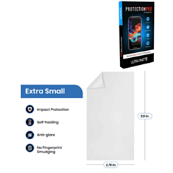 ProtectionPro - Blank Ultra Matte Film (Extra Small) (Pack of 25)