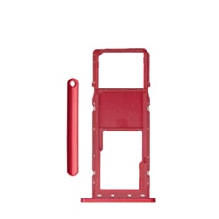 Single Sim Card Tray for Galaxy A02S (A025 / 2020) / A03 (A035 / 2021) (RED)