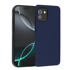 Full Cover New Design Silicone Case - DARK BLUE for Galaxy A03 (Only Ground Shipping)