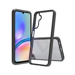 Galaxy A05S Hybrid Case with Air Cushion Technology - BLACK (Only Ground Shipping)