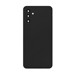 Back Glass with Camera Lens and Adhesive for Galaxy A13 5G (A136 / 2021) (NO LOGO) (BLACK)