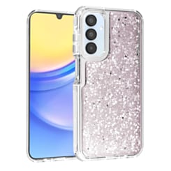 Shiny Hard Shockproof Transpalet Case - WHITE for Galaxy A15 (Only Ground Shipping)