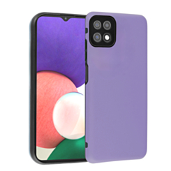 Full Cover New Design Silicone Case - LILAC for Galaxy A22 5G (Only Ground Shipping)
