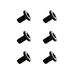 Hinge Screws (Torx T8) (6 Piece Set) (50 Pack) for MacBook Pro 13" with Touch Bar (A1706 / A1708 / A1989 / A2159 / A2289 / A2251 / A1707 / A1990 / A2338 / Late 2016 To Mid 2020)
