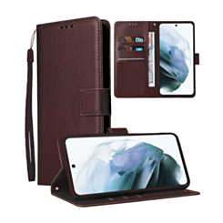 Galaxy A25 5G Leather Wallet Case with Card Slot - BROWN (Only Ground Shipping)
