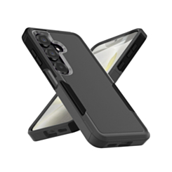 Dual Layers Shockproof Strong Case (BLACK) for Galaxy A27 (Only Ground Shipping)