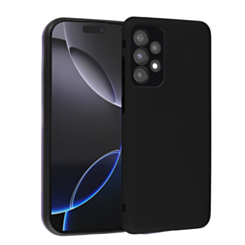 Full Cover New Design Silicone Case - BLACK for Galaxy A33 (Only Ground Shipping)