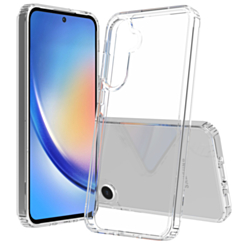 Galaxy A37 Hybrid Case with Air Cushion Technology - CLEAR (Only Ground Shipping)