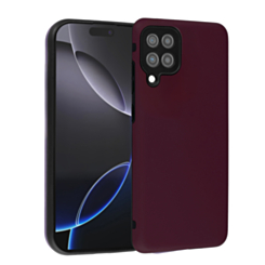 Full Cover New Design Silicone Case (Burgundy) for Galaxy A42 5G (Only Ground Shipping)