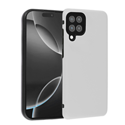 Full Cover New Design Silicone Case - WHITE for Galaxy A42 5G (Only Ground Shipping)
