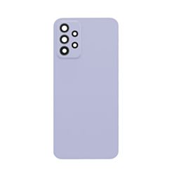 Back Glass with Camera Lens and Adhesive for Galaxy A72 (A725 / 2021) / A72 5G (A726 / 2021) (NO LOGO) (AWESOME VIOLET)