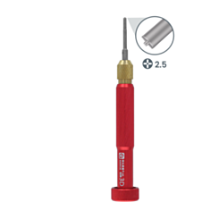 AMAOE 3D Precision Screwdriver Aluminum Drill - Convex Cross 2.5 (Not Returnable)