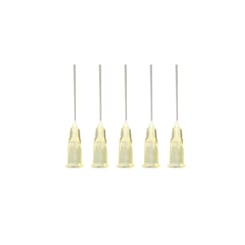 AMAOE Disposable Needles Dispensing Disposal Screw Glue Tips Needle - 1.0 (5 Pcs)