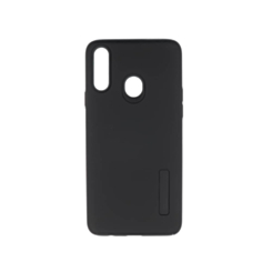 Galaxy A10S Dual Layer Protective Case - BLACK (Only Ground Shipping)