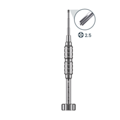 BEST 895 Anti-slip Disassemble Precision Bolt Screwdriver - Convex Cross 2.5 (Not Returnable)