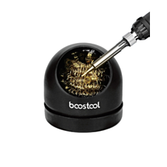 Boostool Soldering Iron Tip Cleaner Brass Sponge and Holder Solder Wire Ball (Not Returnable)