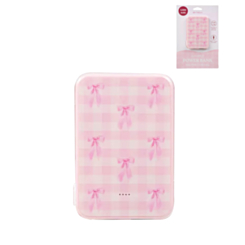 Bytech Bow Power Bank (PINK) (5000 mAh) (Only Ground Shipping)