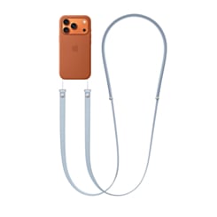 Lanyard Crossbody For Phone Case / Adjustable Neck Hanging (3.6ft) - LIGHT BLUE (Only Ground Shipping)