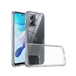 Motorola E5Plus / X5 Hybrid Case with Air Cushion Technology -CLEAR (Only Ground Shipping)