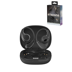 ELEVATE Open Wireless Stereo Earbuds - BLACK (Only Ground Shipping)
