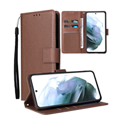 Leather Wallet Case with Card Slot (Brown) for Google Pixel 9 / 9 Pro / 10 / 10 Pro / 11 / 11 Pro (Only Ground Shipping)