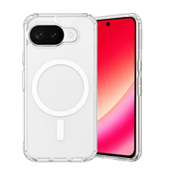 Wireless Charging Case for Google Pixel 11A (Full Bottom Close) (Clear) (Only Ground Shipping)
