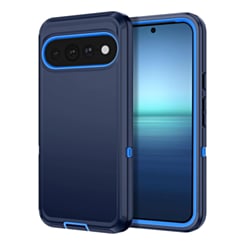 Heavy Duty Case for Google Pixel 9 Pro XL / 10 Pro XL / 11 Pro XL (Navy Blue) (Only Ground Shipping)
