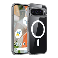 Wireless Charging Case for Google Pixel 11 Pro XL (Full Bottom Close) (Clear) (Only Ground Shipping)