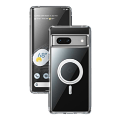 Google Pixel 7 Wireless Charging Case - CLEAR (Full Bottom Close) (Only Ground Shipping)