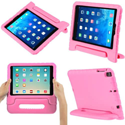 Handle Stand Shockproof Kids Case - PINK for iPad 2 / 3 / 4 (Only Ground Shipping))