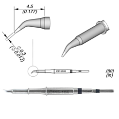 JBC C115-105 Conical Bent 0.3