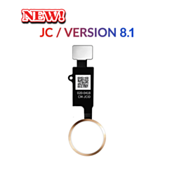 Shop the gold Home Button solution flex cable version 8.1 JC for iPhone 8 Plus, 8, SE 2020 and 2022, 7 Plus, and 7.