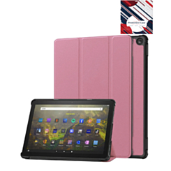 Smart Shockproof Stand Case - PINK for Kindle Fire HD10 (2023) (Only Ground Shipping)