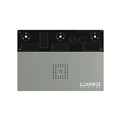 LuoWei LW-M1 Microscope Tin Planting Platform with Silicone Pad / BLACK (Only Ground Shipping) (Not Returnable)