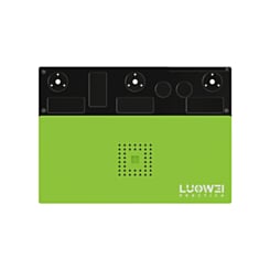 LuoWei LW-M2 Microscope Tin Planting Platform with Silicone Pad / GREEN (Only Ground Shipping) (Not Returnable)