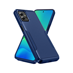 Motorola Edge+ 2023 Dual Layers Shockproof Strong Case - NAVY BLUE (Only Ground Shipping)