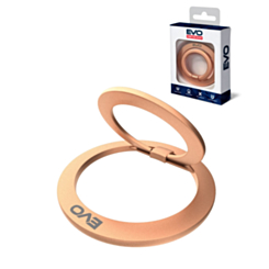 EVO Magnetic Phone Ring Compatible with Wireless Charging - GOLD (Only Ground Shipping)
