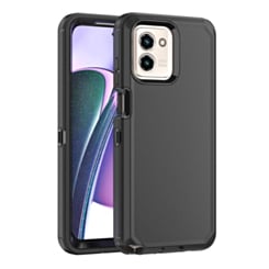 Heavy Duty Case for Moto G Stylus 5G (2023) (BLACK) (Only Ground Shipping)
